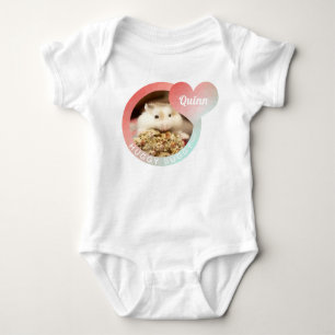 HammyVille - Cute Hamster Heart Huggy Buggy Romper