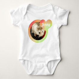 HammyVille - Cute Hamster Heart Huggy Buggy Romper