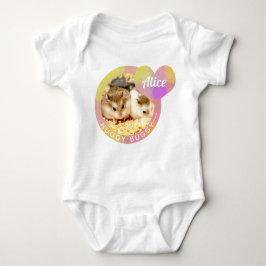 HammyVille - Cute Hamster Heart Huggy Buggy Romper