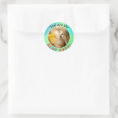 HammyVille - Cute Hamster Je bent zo Geweldige Ronde Sticker (Tas)