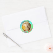 HammyVille - Cute Hamster Je bent zo Geweldige Ronde Sticker (Envelop)