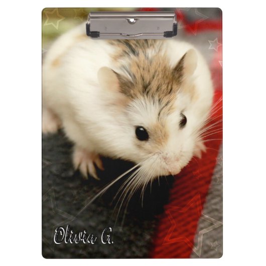 Hammyville - Cute Hamster Klembord (Voorkant)
