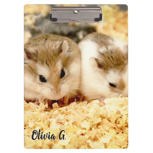 Hammyville - Cute Hamster Klembord (Voorkant)