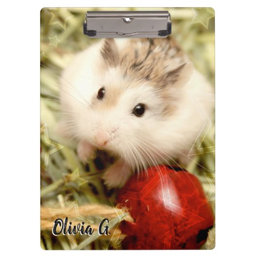 Hammyville - Cute Hamster Klembord (Voorkant)