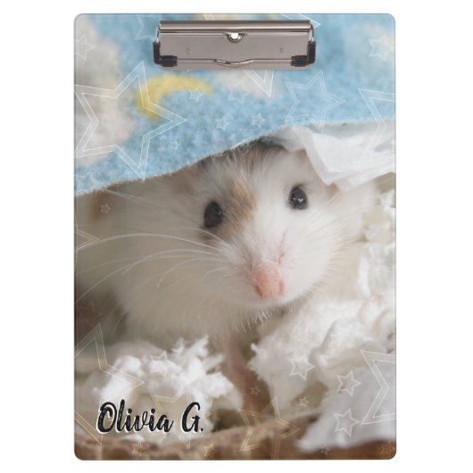 Hammyville - Cute Hamster Klembord (Voorkant)