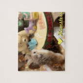 Hammyville - Cute Hamster Legpuzzel (Verticaal)