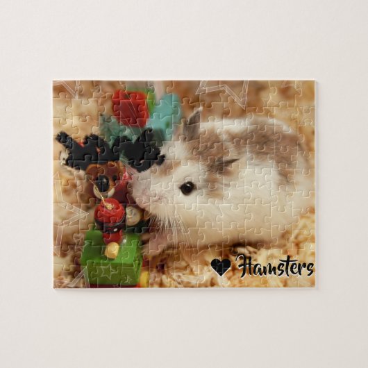 Hammyville - Cute Hamster Legpuzzel (Horizontaal)