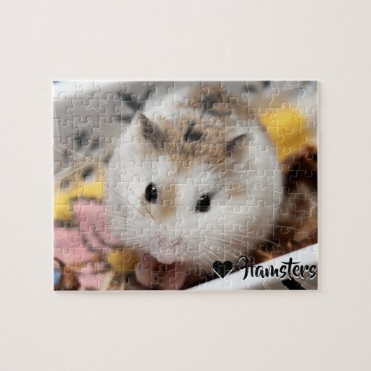 Hammyville - Cute Hamster Legpuzzel (Horizontaal)