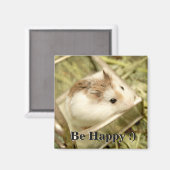 Hammyville - Cute Hamster Magneet (Voorkant / Achterkant)