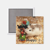 Hammyville - Cute Hamster Magneet (Voorkant / Achterkant)