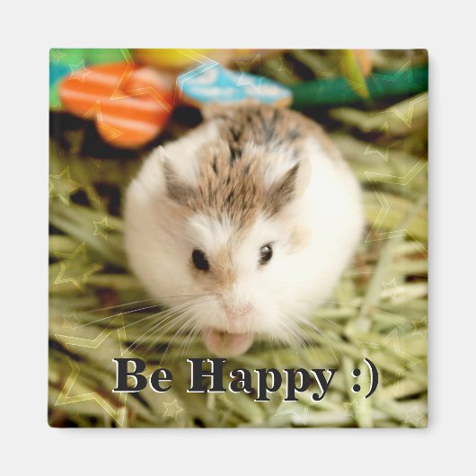 Hammyville - Cute Hamster Magneet (Voorkant)