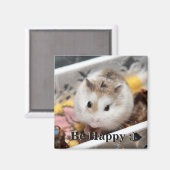 Hammyville - Cute Hamster Magneet (Voorkant / Achterkant)