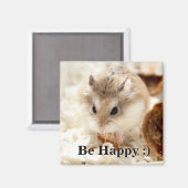 Hammyville - Cute Hamster Magneet (Voorkant / Achterkant)