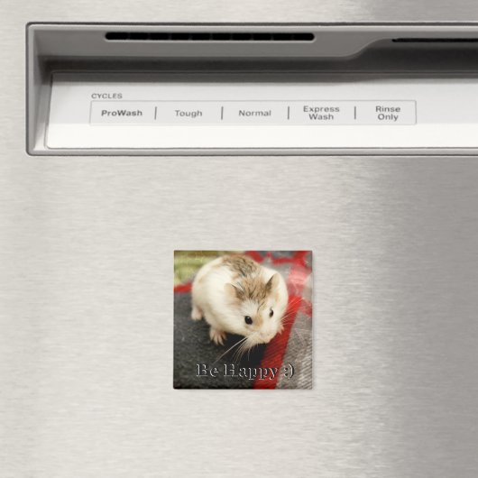 Hammyville - Cute Hamster Magneet (Insitu (Vaatwasser))