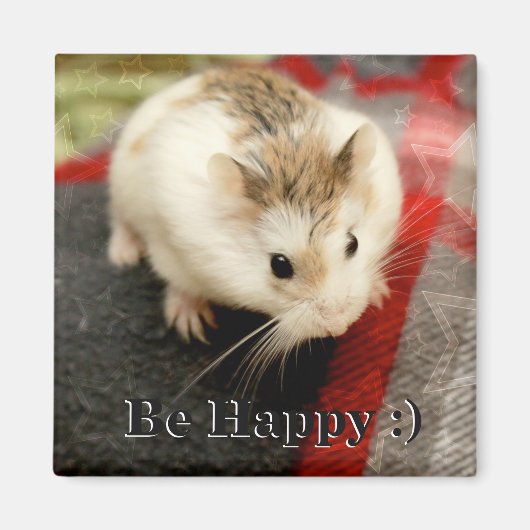 Hammyville - Cute Hamster Magneet (Voorkant)