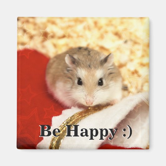 Hammyville - Cute Hamster Magneet (Voorkant)