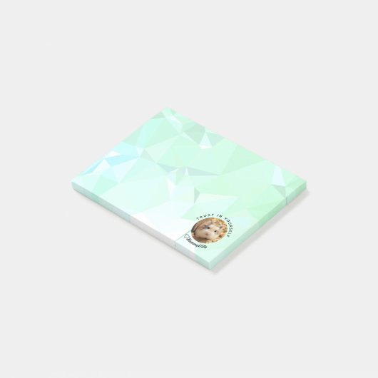 HammyVille - Cute Hamster met Motivatie Citaat Post-it® Notes (Schuin)