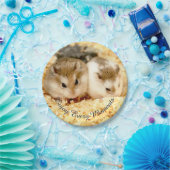 Hammyville - Cute Hamster Papieren Bordje (Feest)