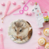 Hammyville - Cute Hamster Papieren Bordje (Feest)
