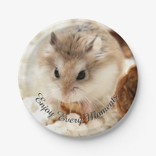 Hammyville - Cute Hamster Papieren Bordje (Voorkant)