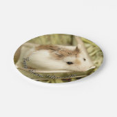 Hammyville - Cute Hamster Papieren Bordje (Gekanteld)