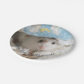 Hammyville - Cute Hamster Papieren Bordje (Gekanteld)