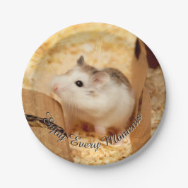 Hammyville - Cute Hamster Papieren Bordje