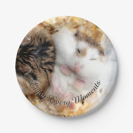 Hammyville - Cute Hamster Papieren Bordje (Voorkant)