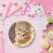 Hammyville - Cute Hamster Papieren Bordje (Feest)