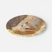 Hammyville - Cute Hamster Papieren Bordje (Gekanteld)