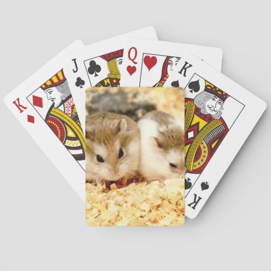 Hammyville - Cute Hamster Pokerkaarten (Achterkant)