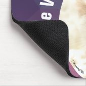 HammyVille - Cute Hamster Positive Vibes Only Muismat (Hoek)