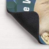 HammyVille - Cute Hamster Positive Vibes only Muismat (Hoek)