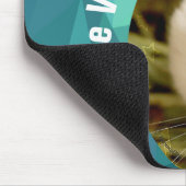 HammyVille - Cute Hamster Positive Vibes Only Muismat (Hoek)