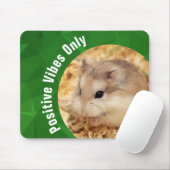 HammyVille - Cute Hamster Positive Vibes only Muismat (Met muis)