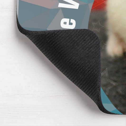 HammyVille - Cute Hamster Positive Vibes Only Muismat (Hoek)