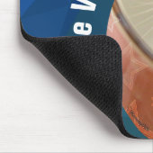 HammyVille - Cute Hamster Positive Vibes only Muismat (Hoek)