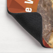 HammyVille - Cute Hamster Positive Vibes Only Muismat (Hoek)