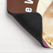 HammyVille - Cute Hamster Positive Vibes Only Muismat (Hoek)