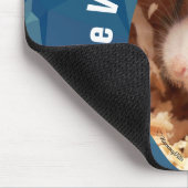 HammyVille - Cute Hamster Positive Vibes Only Muismat (Hoek)