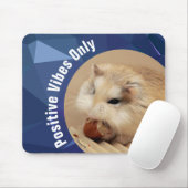 HammyVille - Cute Hamster Positive Vibes only Muismat (Met muis)