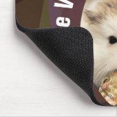 HammyVille - Cute Hamster Positive Vibes Only Muismat (Hoek)