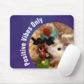 HammyVille - Cute Hamster Positive Vibes Only Muismat (Met muis)