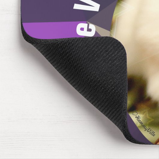 HammyVille - Cute Hamster Positive Vibes only Muismat (Hoek)