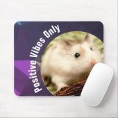 HammyVille - Cute Hamster Positive Vibes only Muismat (Met muis)