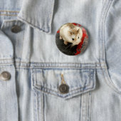 Hammyville - Cute Hamster Ronde Button 5,7 Cm (In situ)