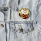 Hammyville - Cute Hamster Ronde Button 5,7 Cm (In situ)
