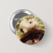 Hammyville - Cute Hamster Ronde Button 5,7 Cm (Voorkant /achterkant)