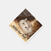 Hammyville - Cute Hamster Servet (Hoek)