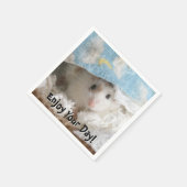 Hammyville - Cute Hamster Servet (Hoek)